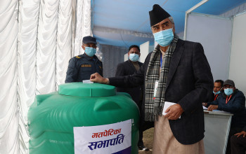 मतगणना अपडेट : २ हजार १०६ मत गणना हुँदा देउवाकाे अग्रता कायमै